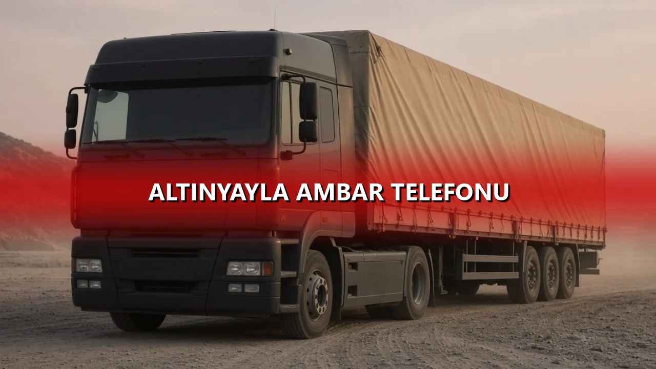 Altınyayla Ambar Telefonu