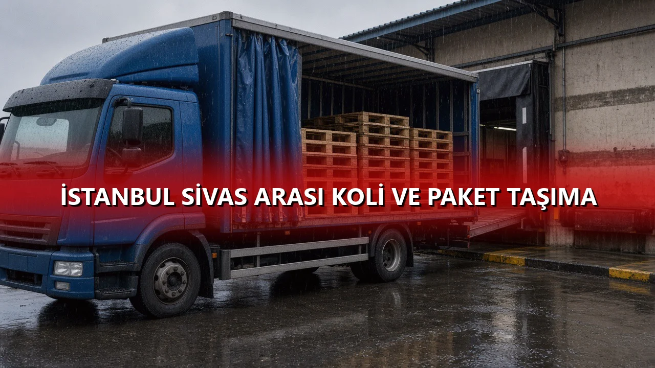 İstanbul Sivas Arası Koli ve Paket Taşıma