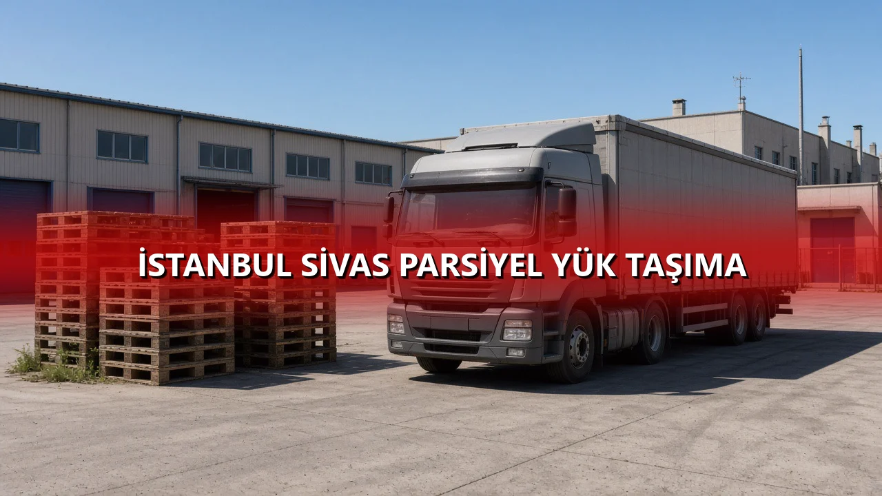 İstanbul Sivas Parsiyel Yük Taşıma